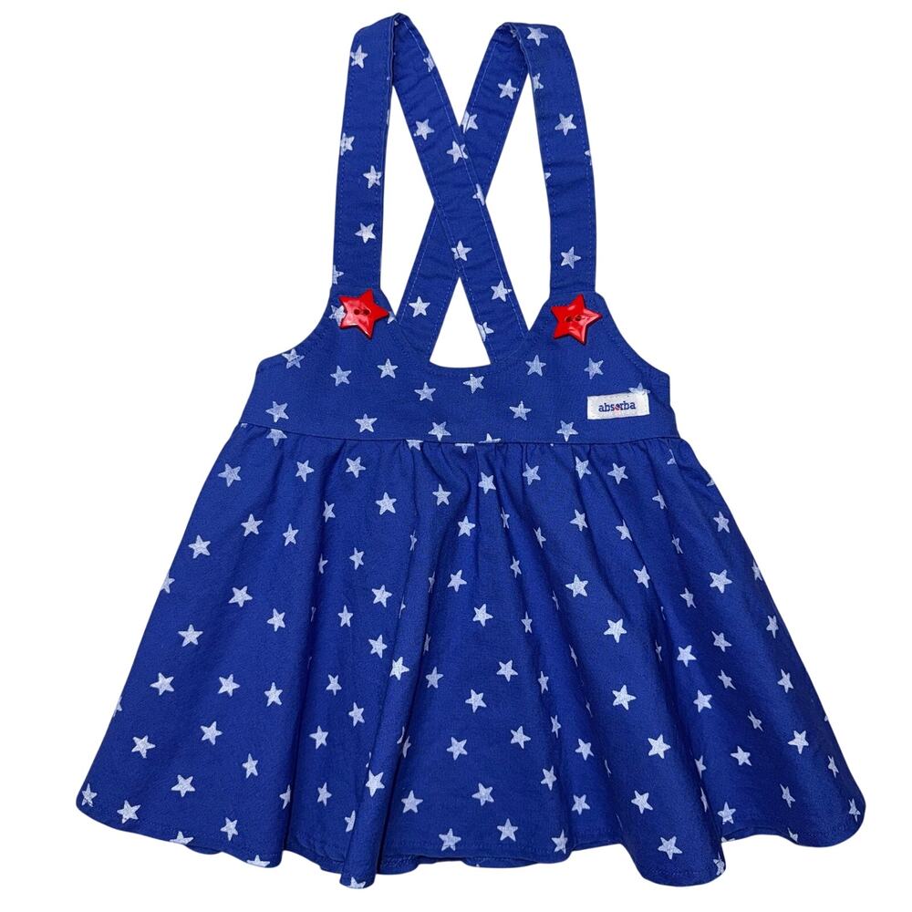 Absorba 12M EUC pinafore dress